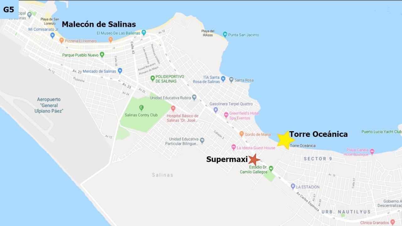 Torre Oceanica En Salinas - Ecuador Apartment Ngoại thất bức ảnh